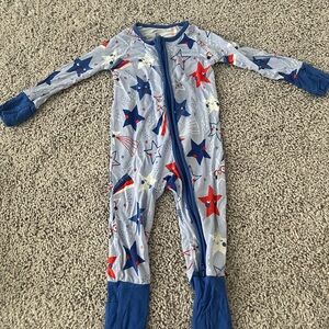 Little Sleepies 4th of July Pajamas 3-6 months